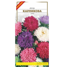 Насіння квітів Астра Карликова суміш 0,2г. Флора плюс