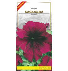 Насіння квітів петунія Каскадна 0,1г. Флора плюс