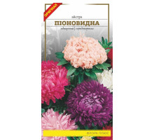Семена цветов Астра  Пионовидная 0,2 г. Флора плюс