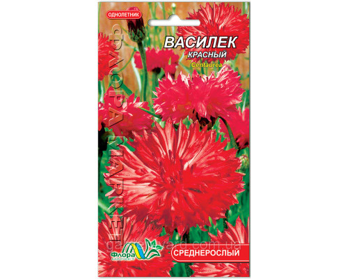 Семена цветов Василек  0,25г. Флора маркет