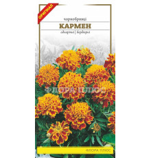 Семена цветов бархатцы Кармен Флора плюс