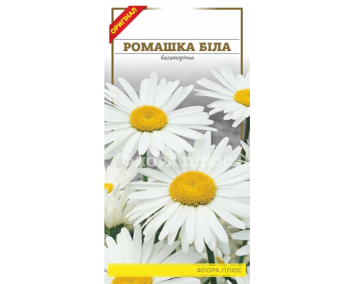 Семена цветов Ромашка белая 0,2 г. Флора плюс