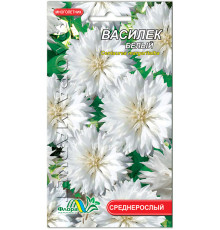 Насіння квітів Волошка біла 0,25 г. Флора маркет