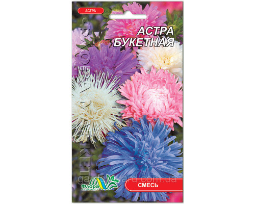 Насіння квітів айстра Букетна Флора маркет