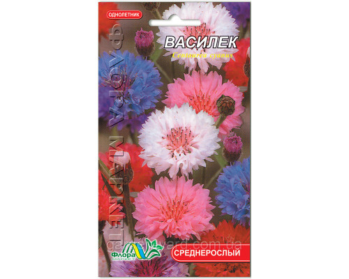 Семена цветов Василек 0,2г. Флора маркет
