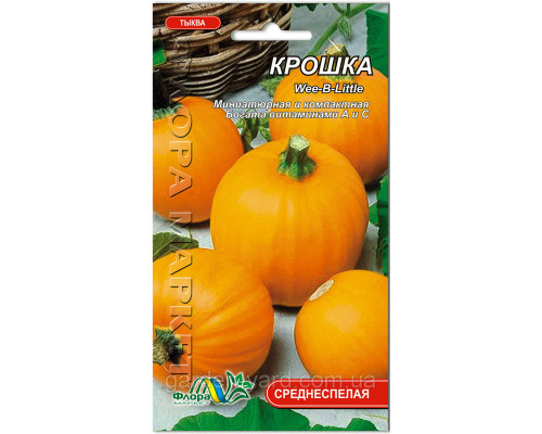 Насіння гарбуз Крихітка 1г. Флора маркет