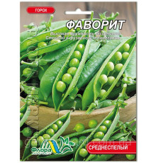 Насіння горох Фаворит Флора маркет 20 г.