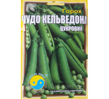 Семена горох  сахарный Чудо Кельведона 15г. Флора плюс