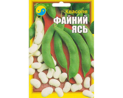 Насіння квасоля Файний Ясь 20 р. Флора плюс