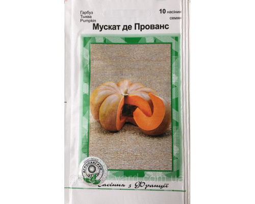 Насіння гарбуз Мускат де Прованс, 10шт.,Clause Tezier, Франція