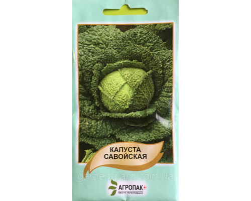Семена капуста Савойская 0,5г.  Агропак плюс