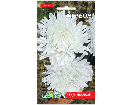 Насіння квітів Айстра Метеор Флора маркет