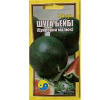 Семена арбуза Шуга Бейби  Сахарный малыш 1,5 г. Флора плюс