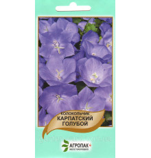 Семена цветов Колокольчик Карпатский голубой  0,1г. Агропак плюс