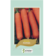Семена морковь Яскрава 2г. Агропак плюс
