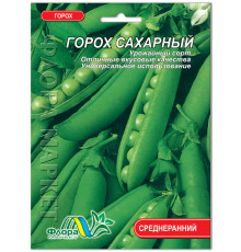 Семена горох Сахарный 30г. Флора маркет