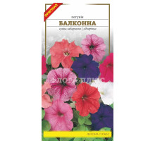 Семена цветов Петуния балконная (смесь) 0,1 г. Флора плюс